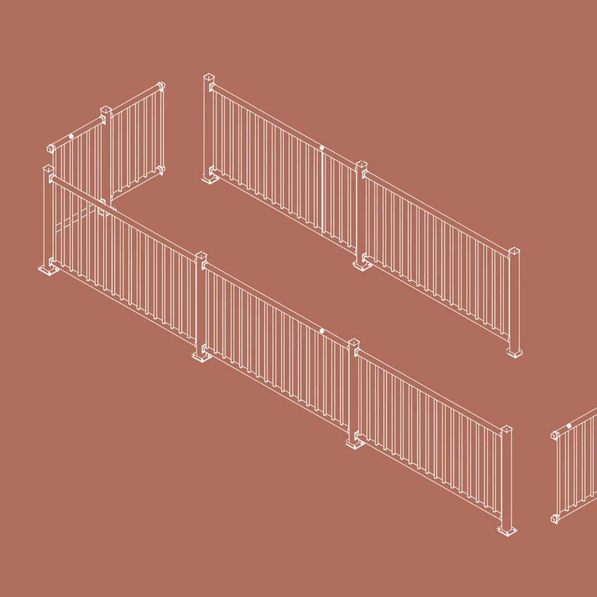 Download revit files for Urban Group's fencing range from fence slats to pool fencing